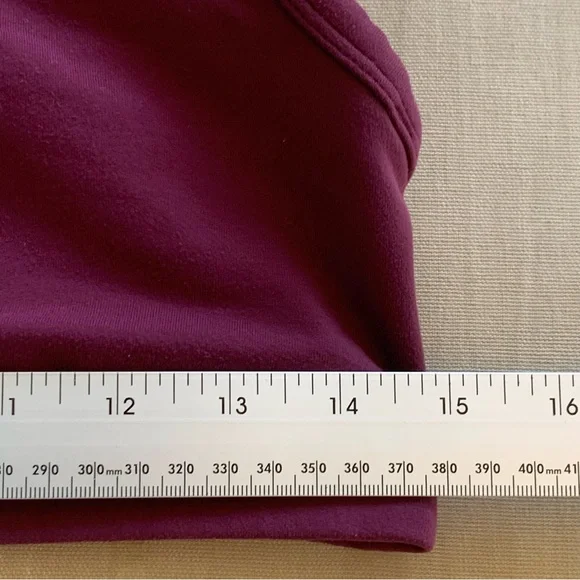 Oiselle Women’s‎ Size 10 Sports Bra Burgundy Strappy Back Yoga Running Workout - Picture 5 of 6